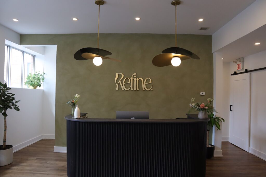 Luxury venetian plaster commercial space Toronto