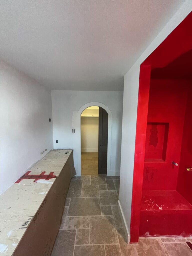 Microcement bathroom renovation Toronto